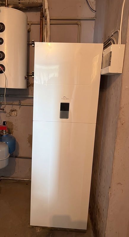 Pompa ciepła 6 kW w parterowym domu